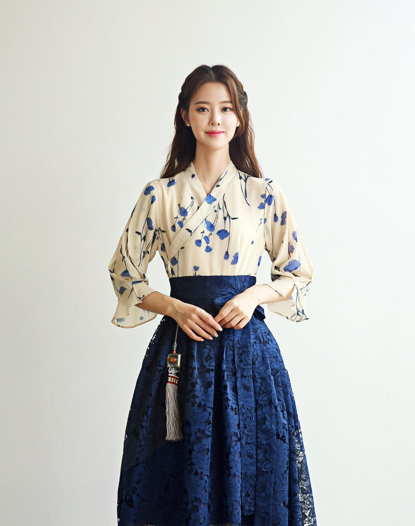 Women's Modern Hanbok: Royal Chic Dress ...